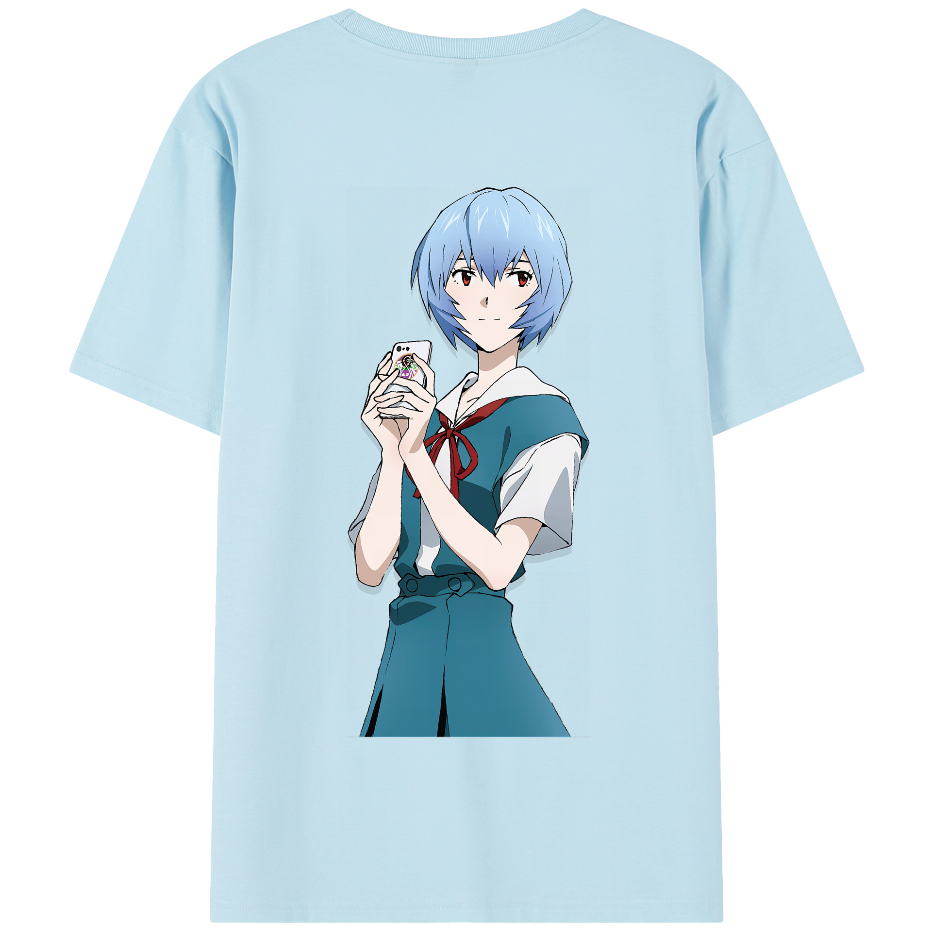 （画像用） EVA 新世紀エヴァンゲリオン 綿100％半袖Tシャツ（背面プリント）